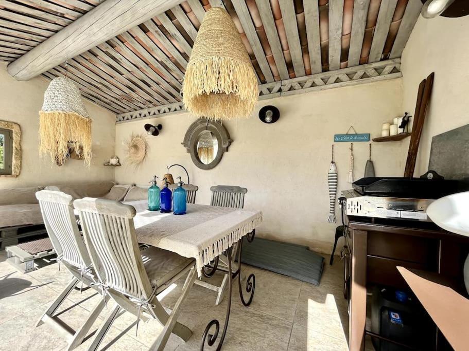 Appartement Dans Mas Provencal Grans Экстерьер фото